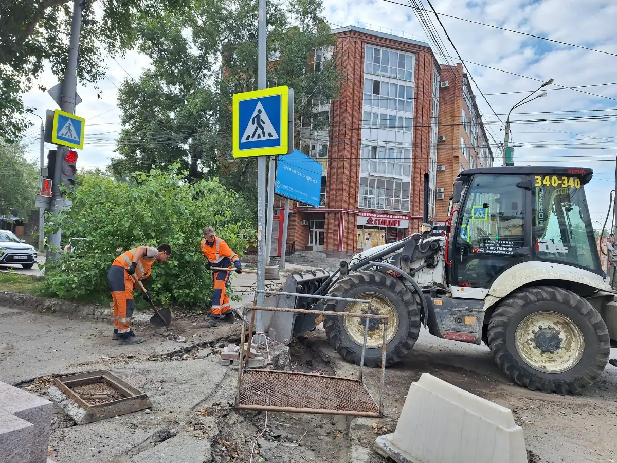 ремонт дорог и инфраструктура Томск
