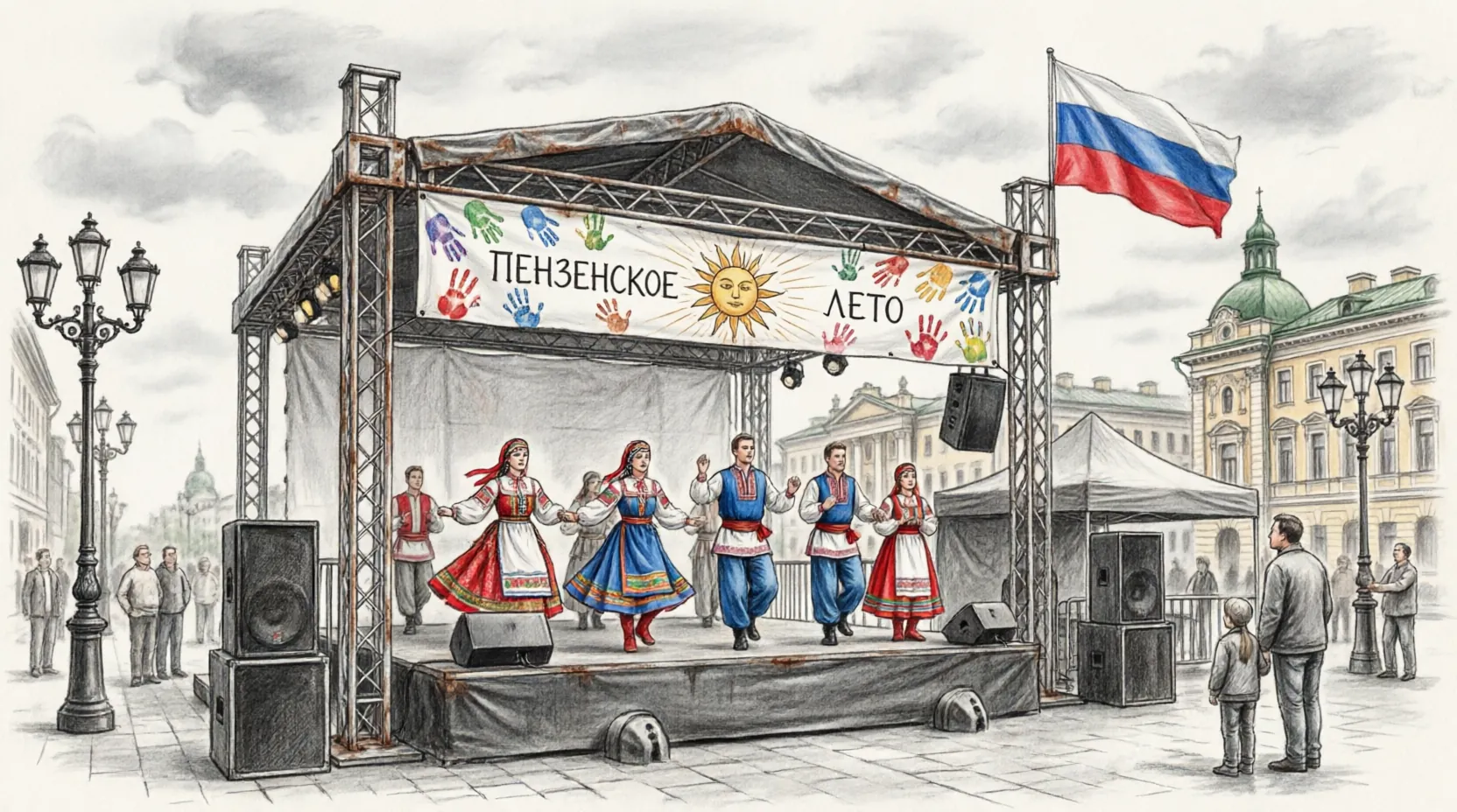 Пензенское лето 2026 мероприятия на улице