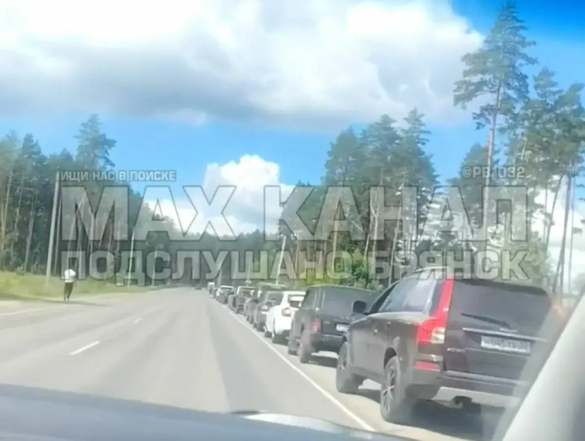 очереди на АЗС Брянск бензин