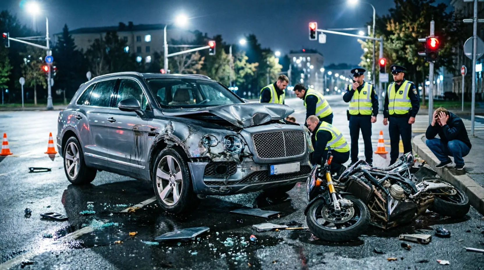 Кристина Борисова арестована за гибель мотоциклиста на Bentley