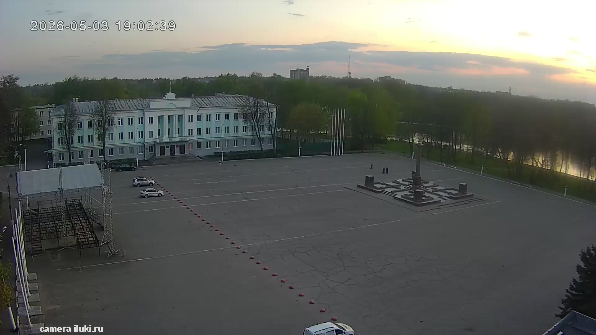 Великие Луки. Площадь Ленина.