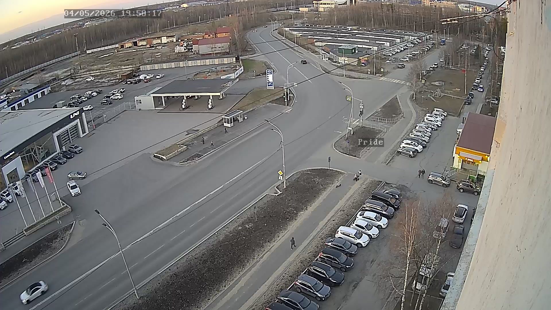 перекресток ул. Северная 56