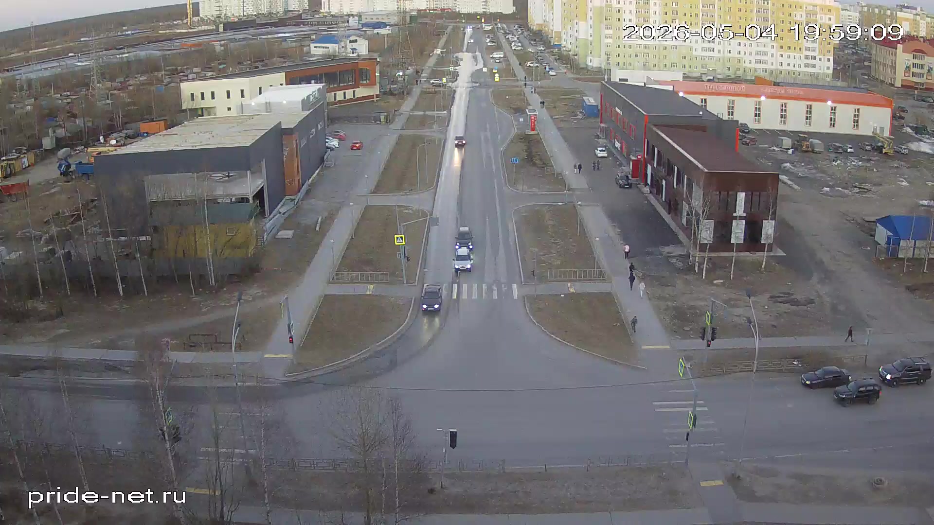 перекресток Ханты-Мансийская - Профсоюзная