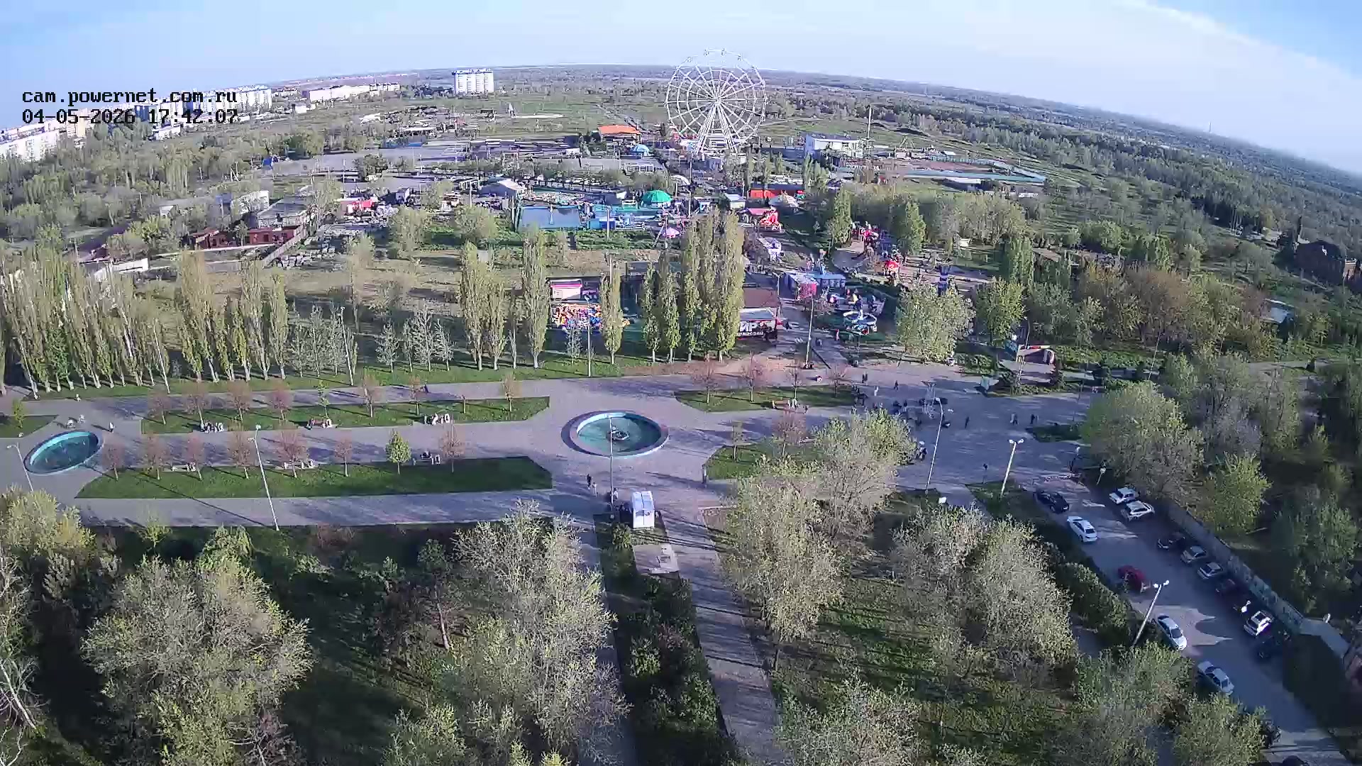 Парк «Волжский», площадь Ленина