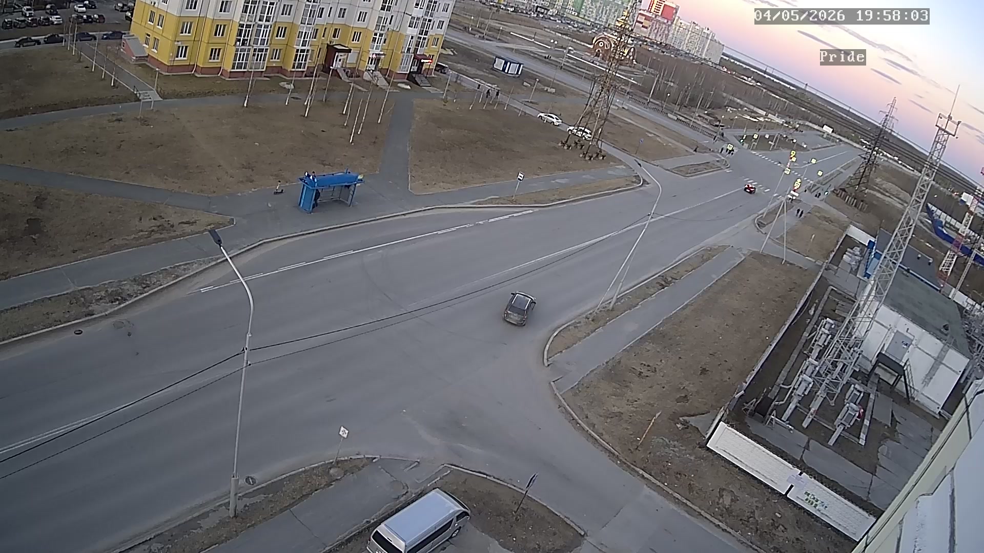 перекресток Нововартовская - Героев Самотлора