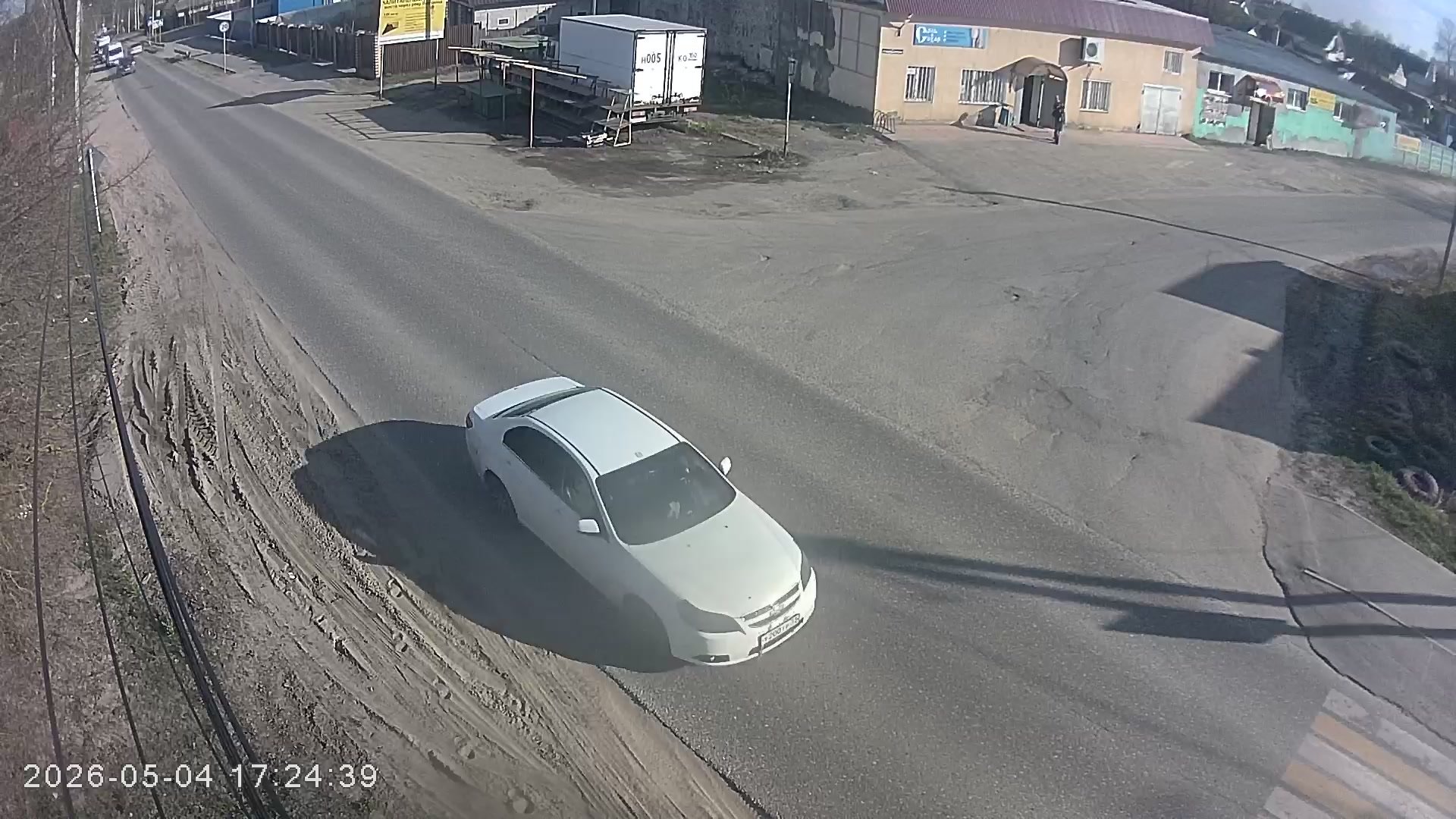 Выезд из города, на Покров