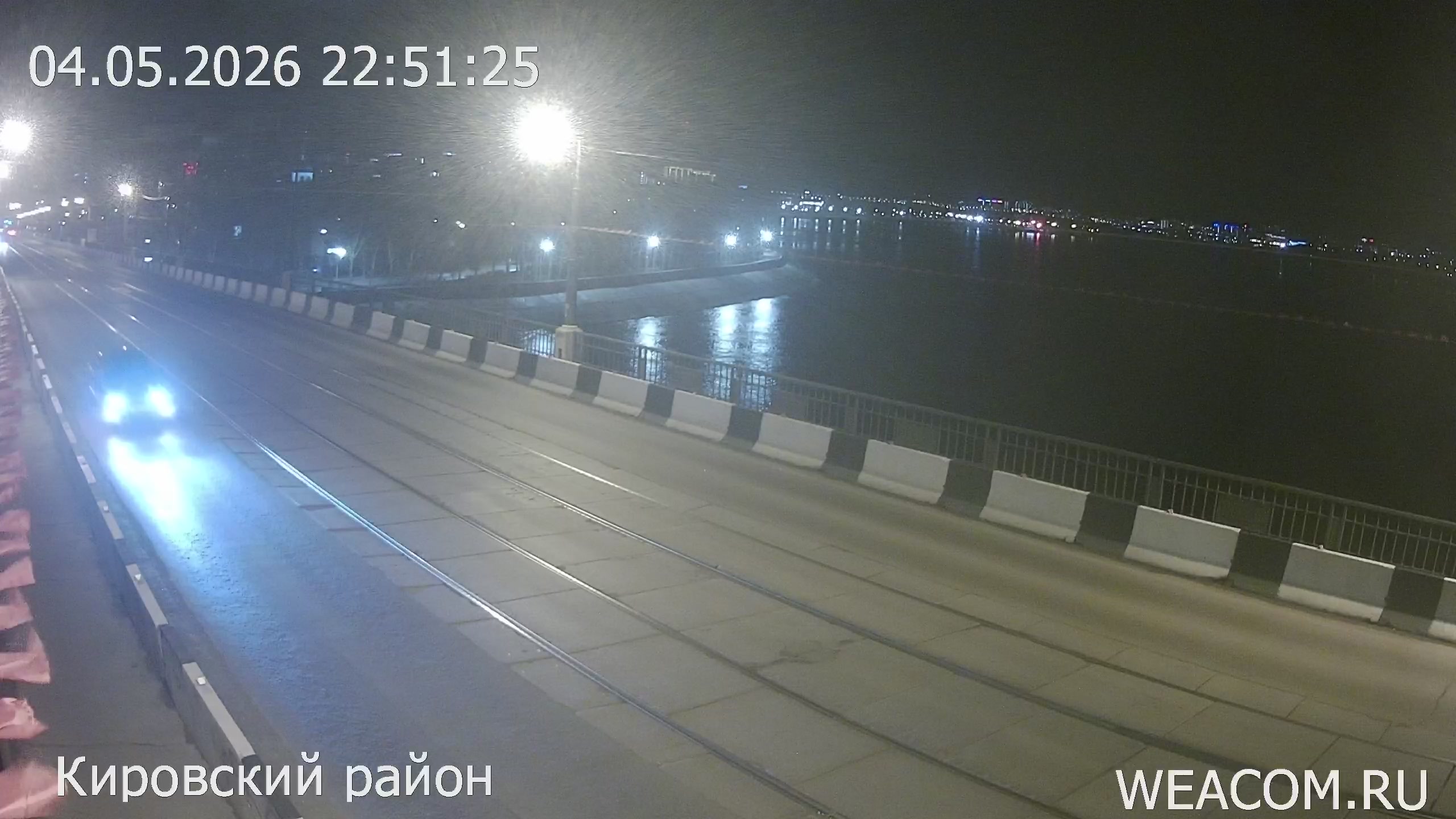 Глазковский мост, в сторону центра