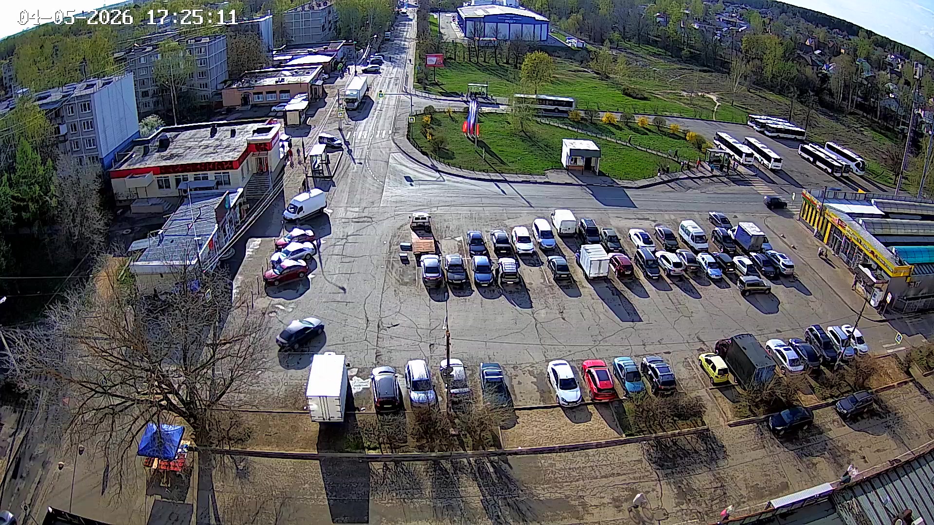 Многокамерная панорама города