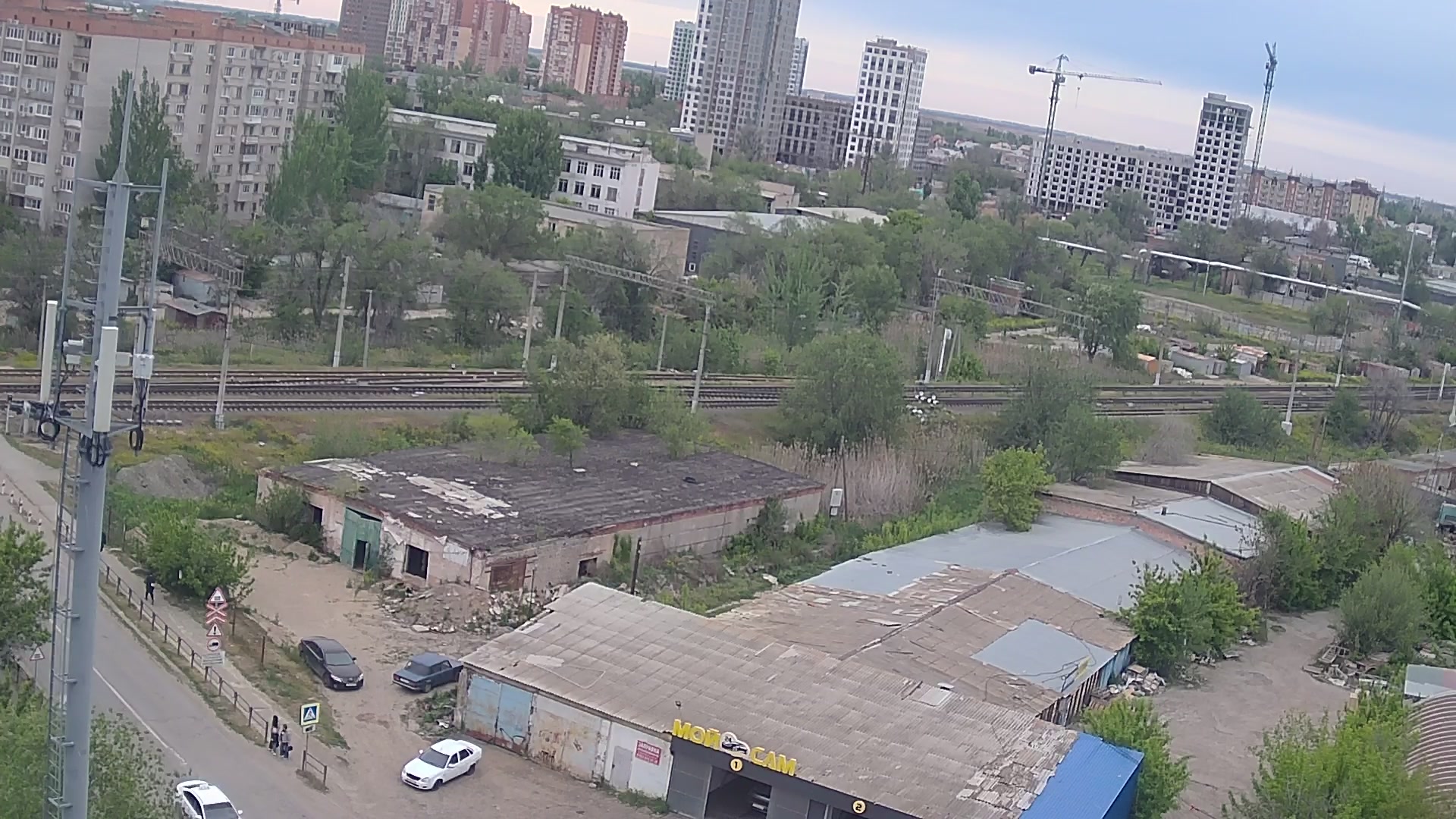 Улица Красноармейская, ЖД переезд