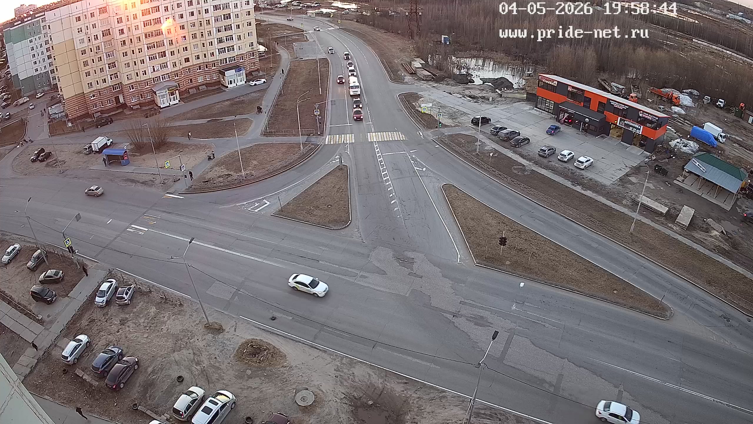 перекресток Северная - Зимняя