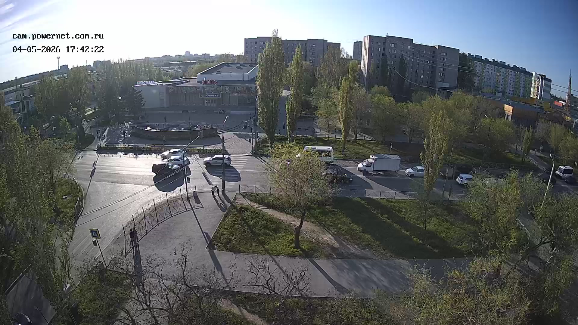 Световой фонтан «Юность»