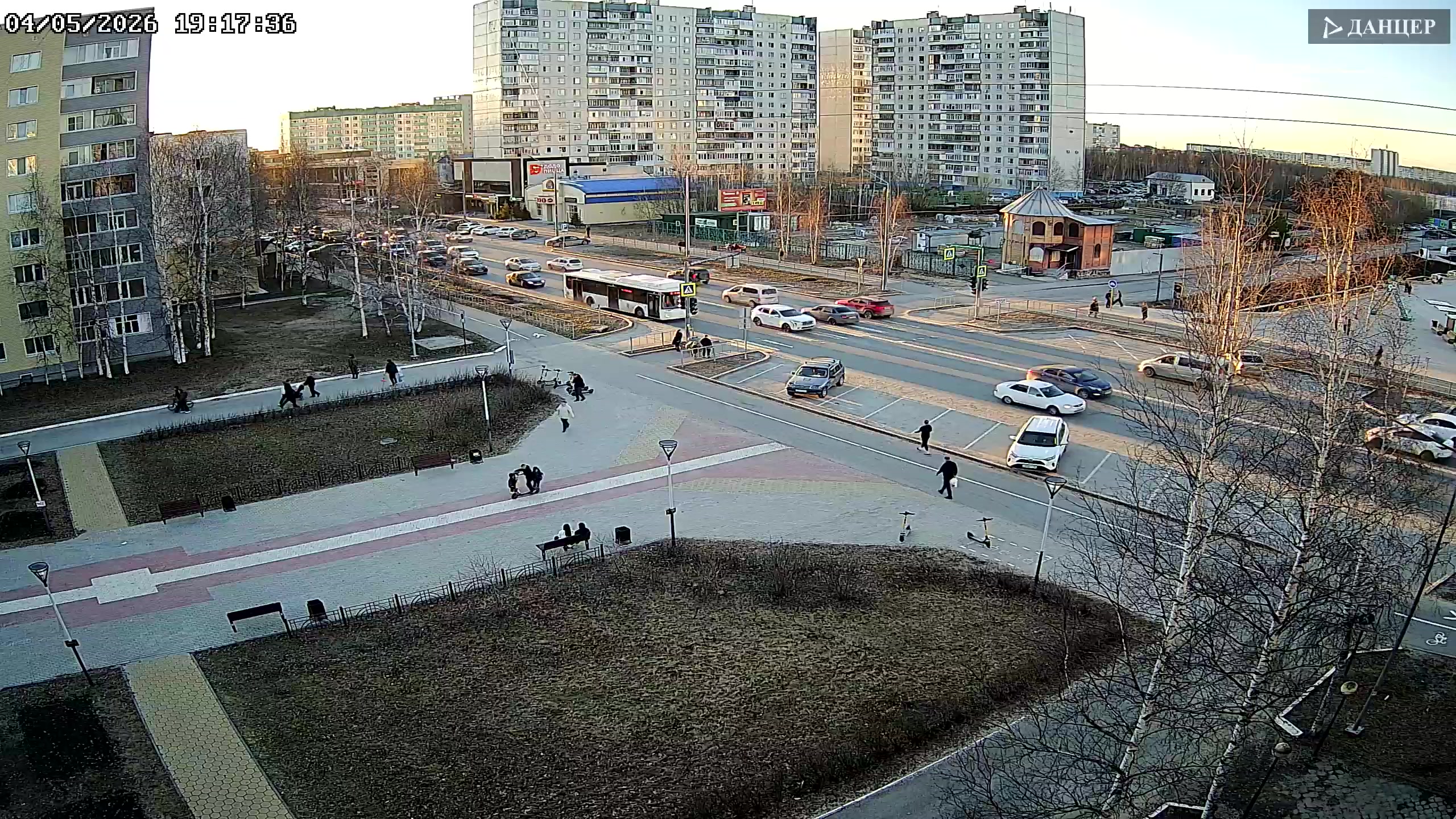 Комсомольский бульвар, улица Мира